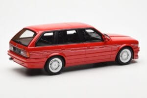 BMW Alpina B3 2.7 E30 Touring Rood Otto 1:18 OT366 Hars — afbeelding 2 van 6