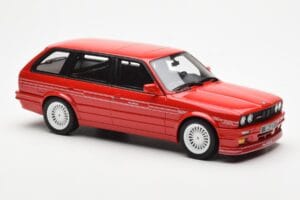 BMW Alpina B3 2.7 E30 Touring Rood Otto 1:18 OT366 Hars — afbeelding 4 van 6