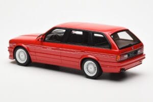 BMW Alpina B3 2.7 E30 Touring Rood Otto 1:18 OT366 Hars — afbeelding 5 van 6