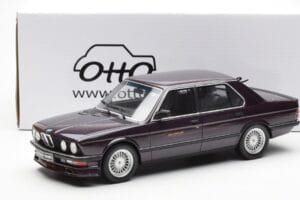 BMW Alpina B7 E24 Turbo Wine Rood Metallic Otto 1:18 OT152 Hars — afbeelding 6 van 6