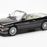 BMW Alpina C2 E30 2.7 Cabriolet Zwart MCG 1:18