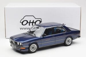 BMW Alpina B7S E12 Turbo Dark Sapphire Blauw Metallic Otto 1:18 OT640 Hars — afbeelding 6 van 6