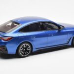 BMW i4 M50 G26 Blauw Otto 1:18 OT453 - image 2 of 6