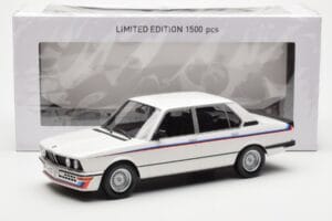 BMW M535i E12 Wit Norev 1:18 183265 Metaal — afbeelding 5 van 5