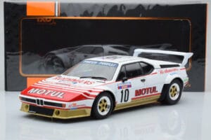 BMW M1 Motul #10 B. Darniche / A. Mahe Rally Tour de Corse 1982 IXO 1:18 18RMC114 Metaal — afbeelding 6 van 6
