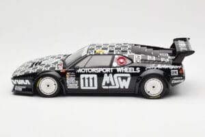 BMW M1 #111 Team MK Motorsport J-L. Witmeur / Krankenberg / Libert 24 Hours of Le Mans 1986 Minichamps 1:18 180862911 Metaal — afbeelding 4 van 8
