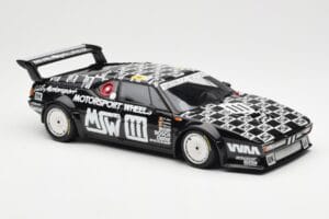 BMW M1 #111 Team MK Motorsport J-L. Witmeur / Krankenberg / Libert 24 Hours of Le Mans 1986 Minichamps 1:18 180862911 Metaal — afbeelding 6 van 8