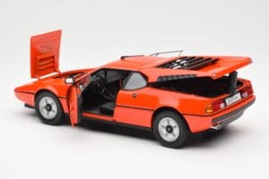 BMW M1 Oranje Metallic Norev 1:18 183222 Metaal — afbeelding 5 van 8