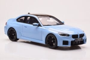 BMW M2 G87 Zandvoort Blauw GT Spirit 1:18 GT424 Hars — afbeelding 4 van 6