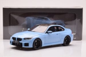 BMW M2 G87 Zandvoort Blauw GT Spirit 1:18 GT424 Hars — afbeelding 6 van 6