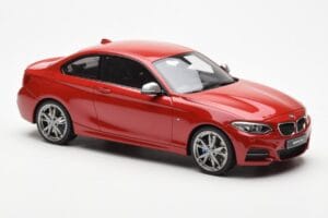 BMW M235i F23 Cabriolet Rood GT Spirit 1:18 GT039 Hars — afbeelding 4 van 6
