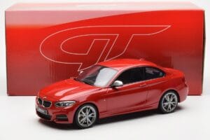 BMW M235i F23 Cabriolet Rood GT Spirit 1:18 GT039 Hars — afbeelding 6 van 6