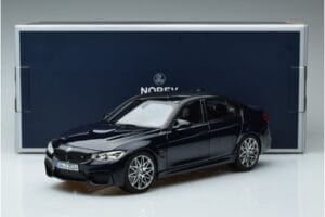 BMW M3 F80 Competition Blauw Norev 1:18 183236 Metaal — afbeelding 7 van 7