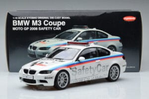 BMW M3 E92 MotoGP Safety Car 2008 Kyosho 1:18 08736GP Metaal — afbeelding 7 van 7