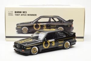 BMW M3 E30 #3 J. Richards Austrian Airlines ATCC 1987 AUTOart 1:18 88745 Metaal — afbeelding 8 van 8