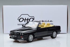 BMW M3 E30 Cabriolet Zwart Otto 1:18 OT1012 Hars — afbeelding 6 van 6