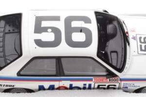 BMW M3 E30 #56 P. Brock / J. Richards Mobil Bathurst 1000 1988 AUTOart 1:18 88847 Metaal — afbeelding 8 van 9