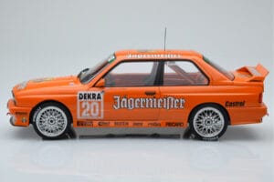 BMW M3 E30 Jagermeister #20 W. Gardner DTM Nurburgring 1992 IXO 1:18 18RMC082B Metaal — afbeelding 3 van 6