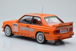 BMW M3 E30 Jagermeister #20 W. Gardner DTM Nurburgring 1992 IXO 1:18 18RMC082B Metaal — afbeelding 5 van 6