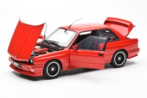 BMW M3 E30 Sport Evolution Cecotto Edition Rood AUTOart 1:18 70566 Metaal — afbeelding 2 van 8