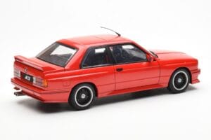 BMW M3 E30 Sport Evolution Cecotto Edition Rood AUTOart 1:18 70566 Metaal — afbeelding 3 van 8