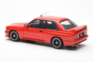 BMW M3 E30 Sport Evolution Cecotto Edition Rood AUTOart 1:18 70566 Metaal — afbeelding 7 van 8