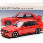 BMW M3 E30 Sport Evolution Cecotto Edition Rood AUTOart 1:18 - image 8 of 8