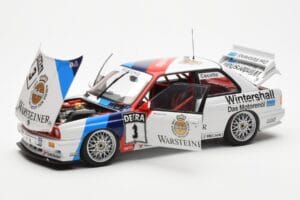 BMW M3 E30 #3 J. Cecotto Warsteiner DTM 1991 AUTOart 1:18 89145 Metaal — afbeelding 2 van 8