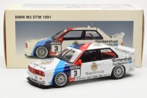 BMW M3 E30 #3 J. Cecotto Warsteiner DTM 1991 AUTOart 1:18 89145 Metaal — afbeelding 8 van 8