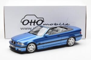 BMW M3 E36 Cabriolet Blauw Otto 1:18 OT279 Hars — afbeelding 5 van 5