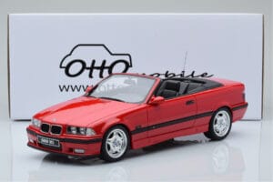 BMW M3 E36 Cabriolet Rood Otto 1:18 OT1048 Hars — afbeelding 6 van 6