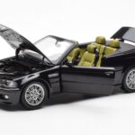 BMW M3 E46 Cabriolet Zwart Kyosho 1:18 - image 2 of 8