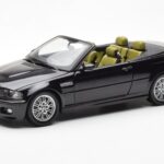BMW M3 E46 Cabriolet Zwart Kyosho 1:18