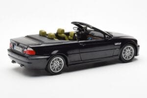 BMW M3 E46 Cabriolet Zwart Kyosho 1:18 80430024431 Metaal — afbeelding 3 van 8