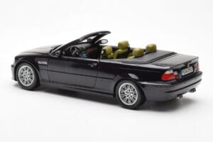 BMW M3 E46 Cabriolet Zwart Kyosho 1:18 80430024431 Metaal — afbeelding 7 van 8