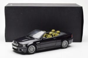 BMW M3 E46 Cabriolet Zwart Kyosho 1:18 80430024431 Metaal — afbeelding 8 van 8