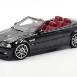 BMW M3 E46 Cabriolet Zwart Otto 1:18