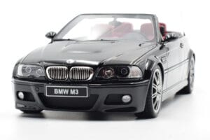 BMW M3 E46 Cabriolet Zwart Otto 1:18 OT380 Hars — afbeelding 6 van 9