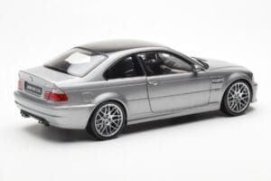 BMW M3 E46 CSL Grijs Kyosho 1:18 80430302734 Metaal — afbeelding 3 van 8