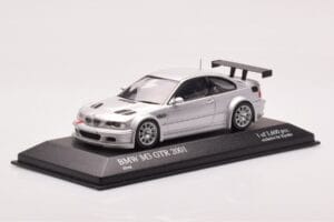 BMW M3 E46 GTR Street Zilver Minichamps 1:43 403012105 Metaal — afbeelding 2 van 4