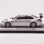 BMW M3 E46 GTR Street Zilver Minichamps 1:43