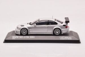 BMW M3 E46 GTR Street Zilver Minichamps 1:43