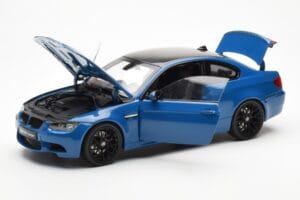 BMW M3 E92 Laguna Seca Blue Kyosho 1:18 08734LBL Metaal — afbeelding 2 van 8