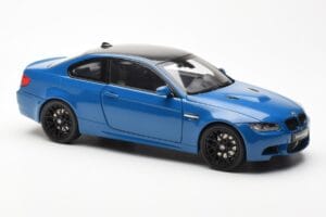 BMW M3 E92 Laguna Seca Blue Kyosho 1:18 08734LBL Metaal — afbeelding 6 van 8