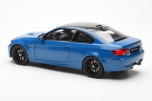 BMW M3 E92 Laguna Seca Blue Kyosho 1:18 08734LBL Metaal — afbeelding 7 van 8