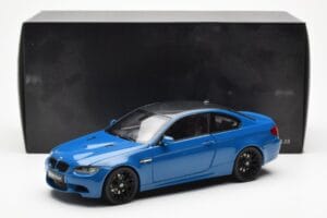BMW M3 E92 Laguna Seca Blue Kyosho 1:18 08734LBL Metaal — afbeelding 8 van 8