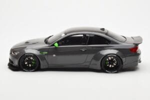 BMW M3 E92 LBWK Liberty Walk Grijs GT Spirit 1:18 GT127 Hars — afbeelding 3 van 6