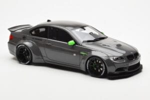 BMW M3 E92 LBWK Liberty Walk Grijs GT Spirit 1:18 GT127 Hars — afbeelding 4 van 6