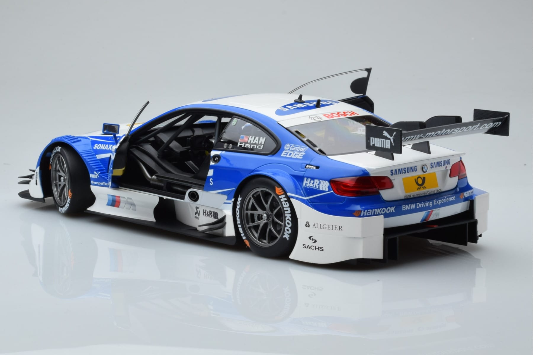 BMW M3 #2 BMW Team RMG A.J. Hand DTM 2012 Minichamps 1:18 100122202 Metaal — afbeelding 7 van 8
