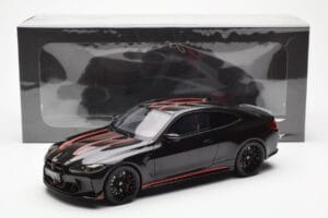 BMW M4 G82 CSL Sapphire Zwart GT Spirit 1:18 GT904 Hars — afbeelding 6 van 6